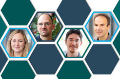 vfl. Amelie Heuer-Jungemann, Benjamin Vernot,, Tristan Wagner and Matthias Fischer